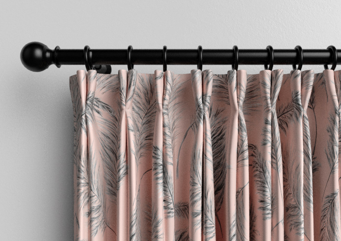 Pampas Grass, Sorbet - Made to Measure Curtain - Image 10